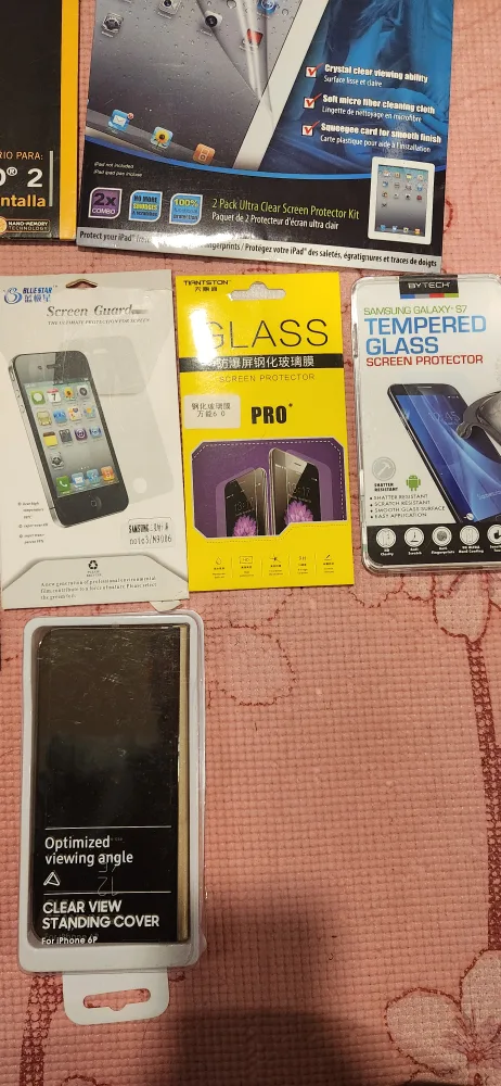 Bulk lot of screen protectors for various devices image indicator(5)