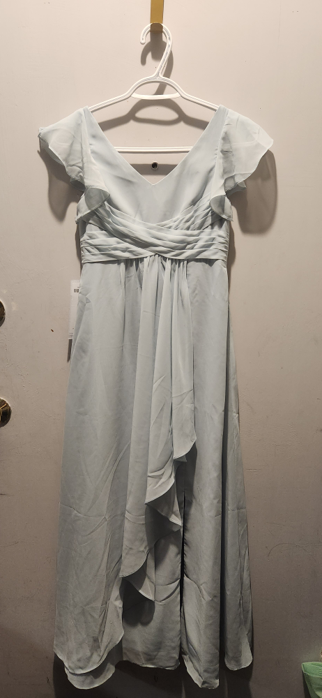 Beautiful Light Blue Midi Dress