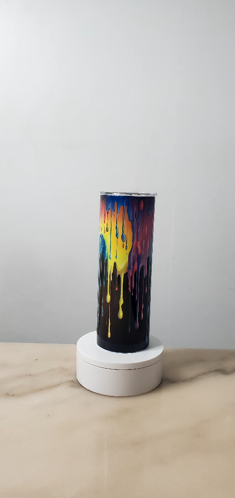 Rainbow Drip Tumbler - photo 2