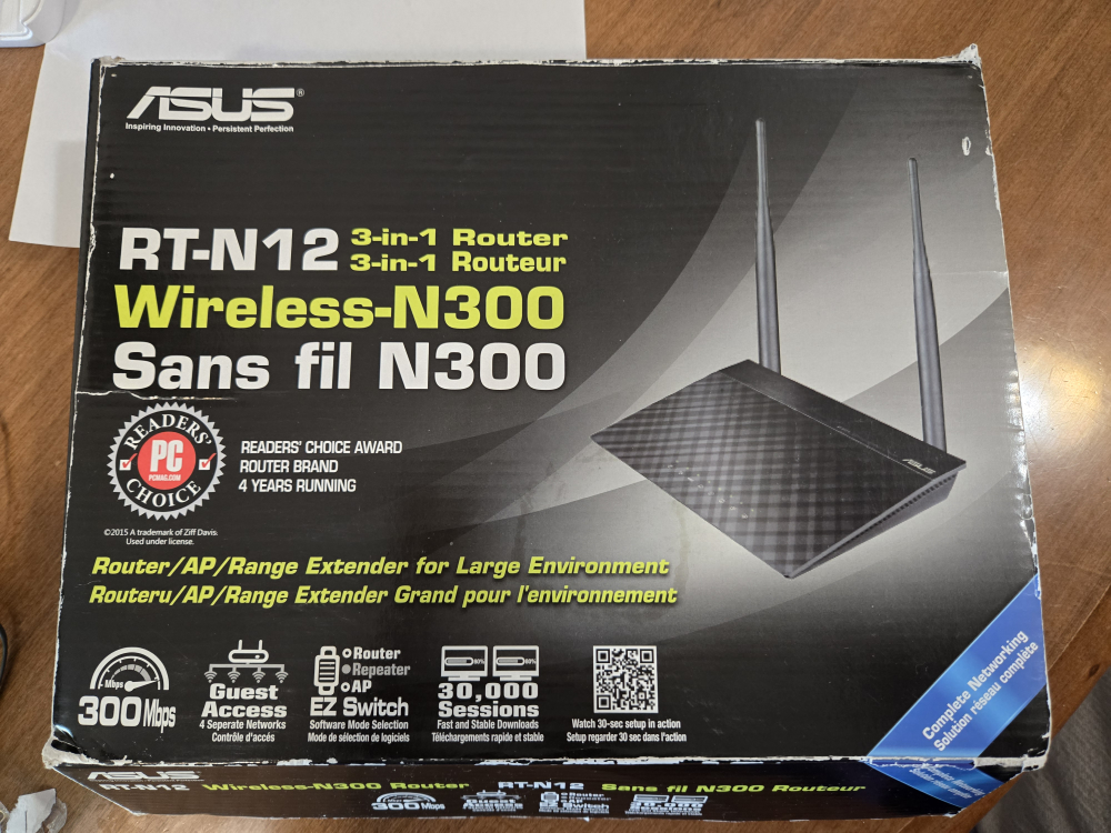 ASUS RT-N12 Wireless-N300 3-in-1 Router - photo 2