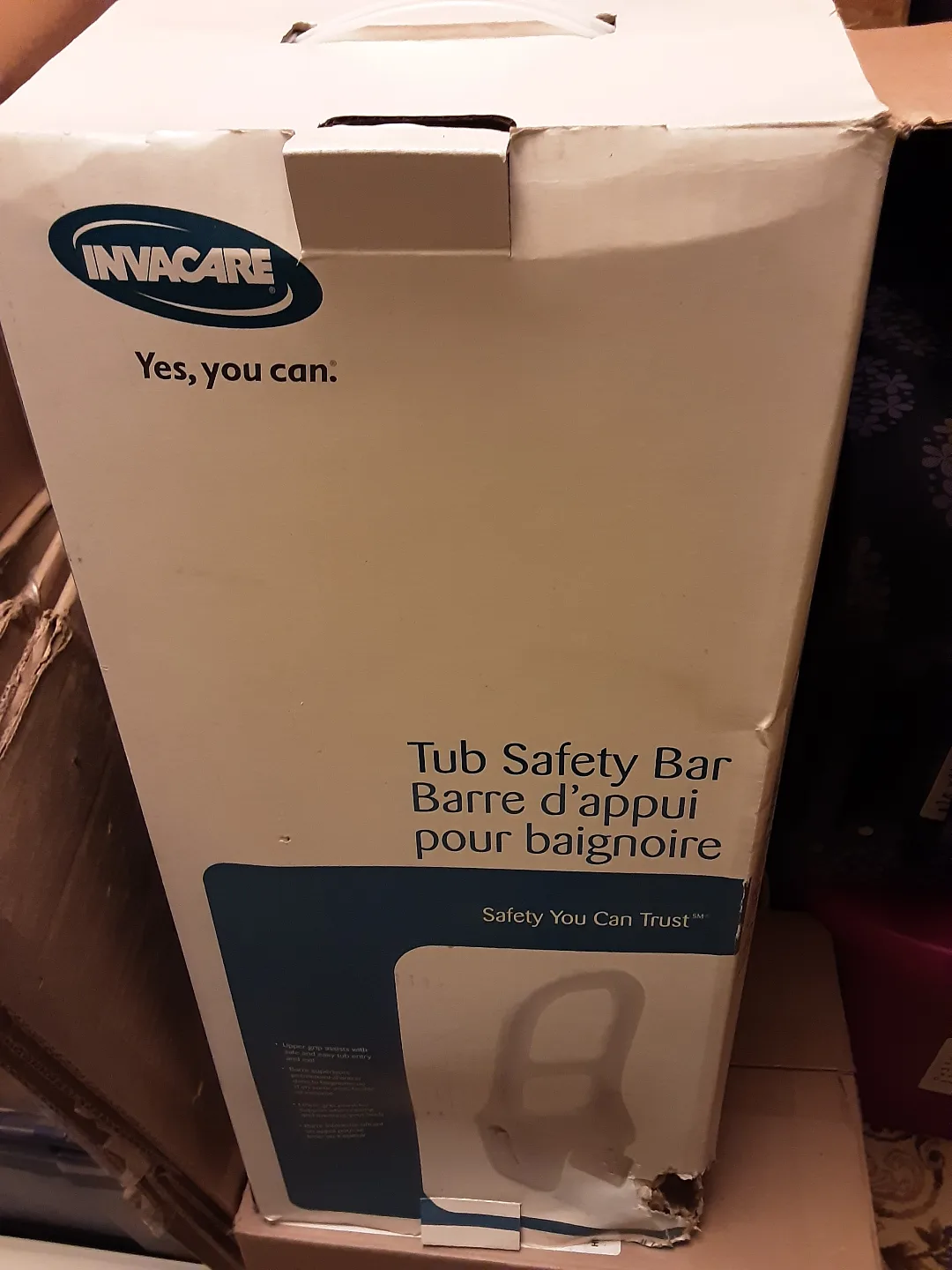 New Invacare Tub Safety Bar image indicator(3)