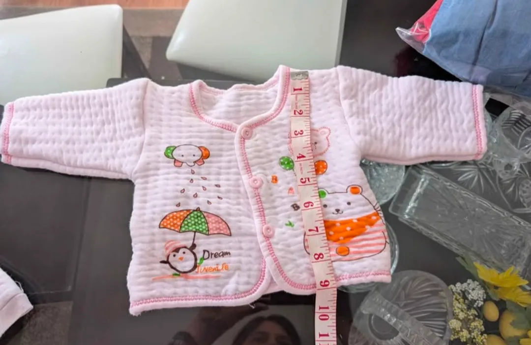 Adorable Newborn Baby Girl Outfit - 4-Piece Set image indicator(2)