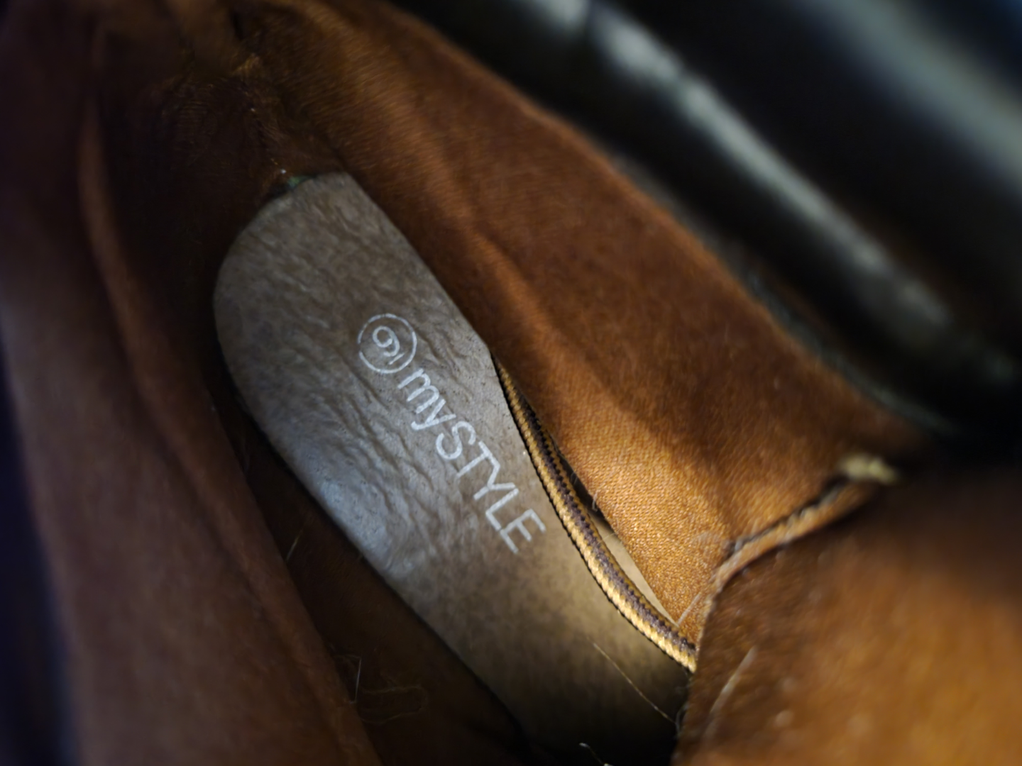 Women's Tan Wedge Boots - photo 3