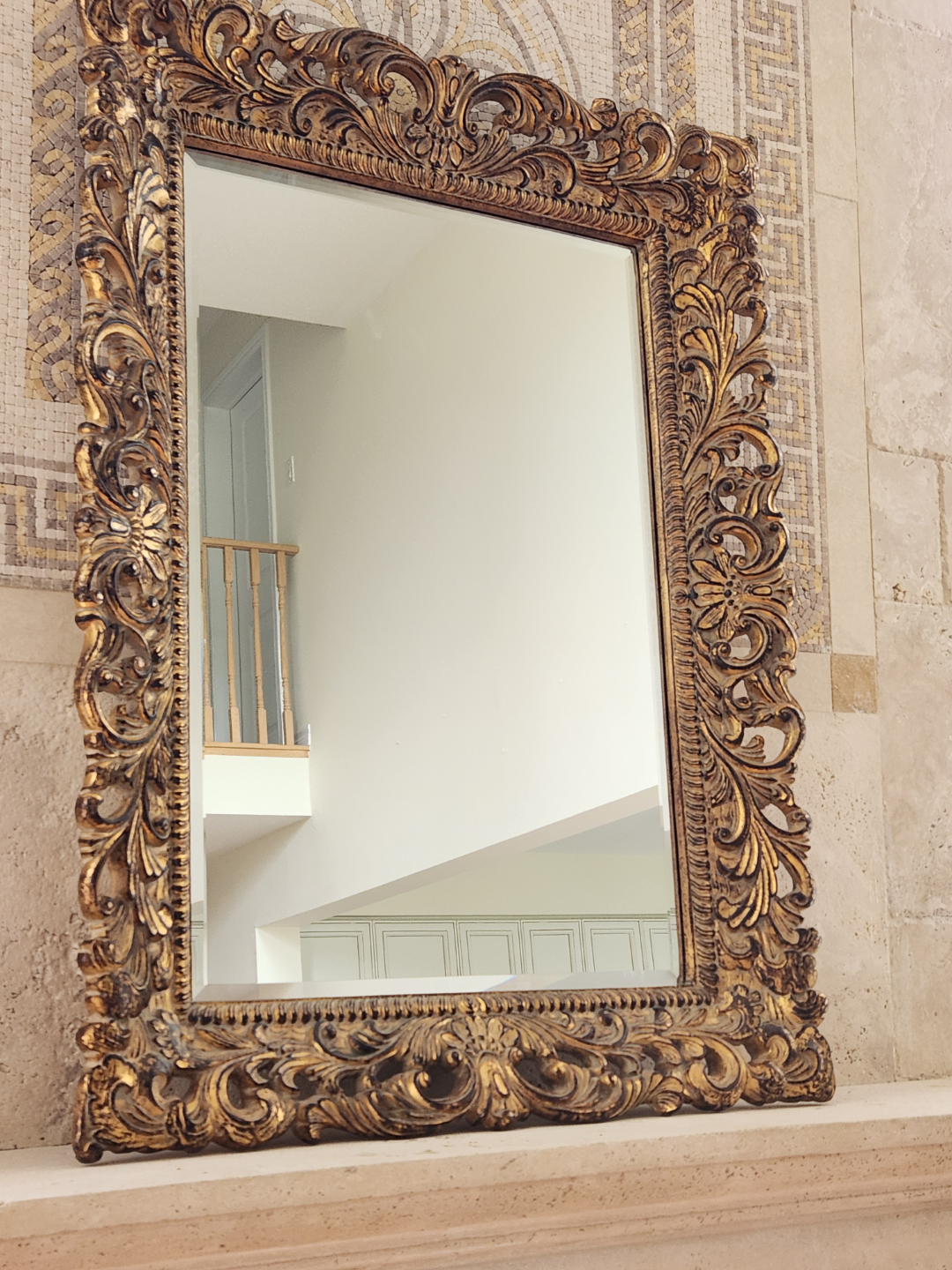 Ornate Gold Mirror - Large Statement Piece - photo 3