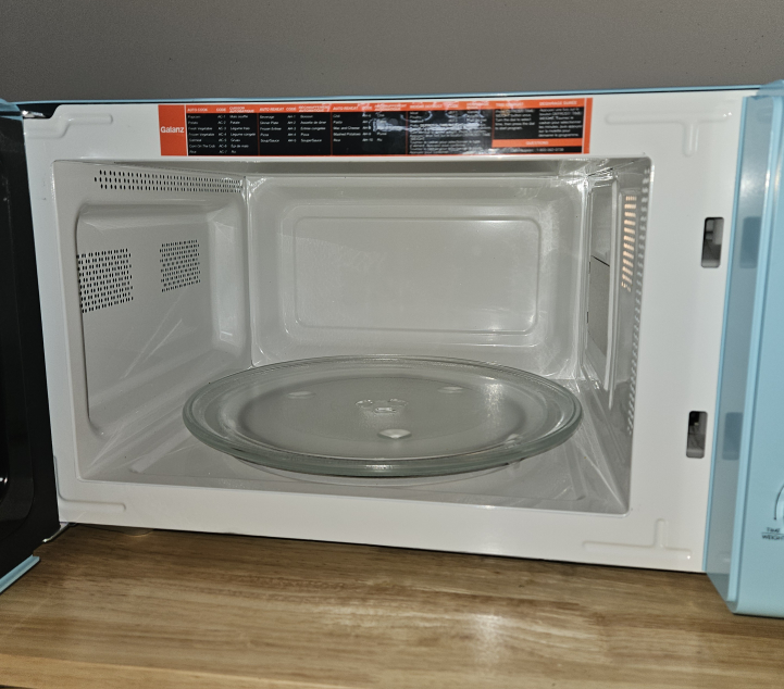 Like NEW Retro Style "GALANZ" Microwave! - photo 2