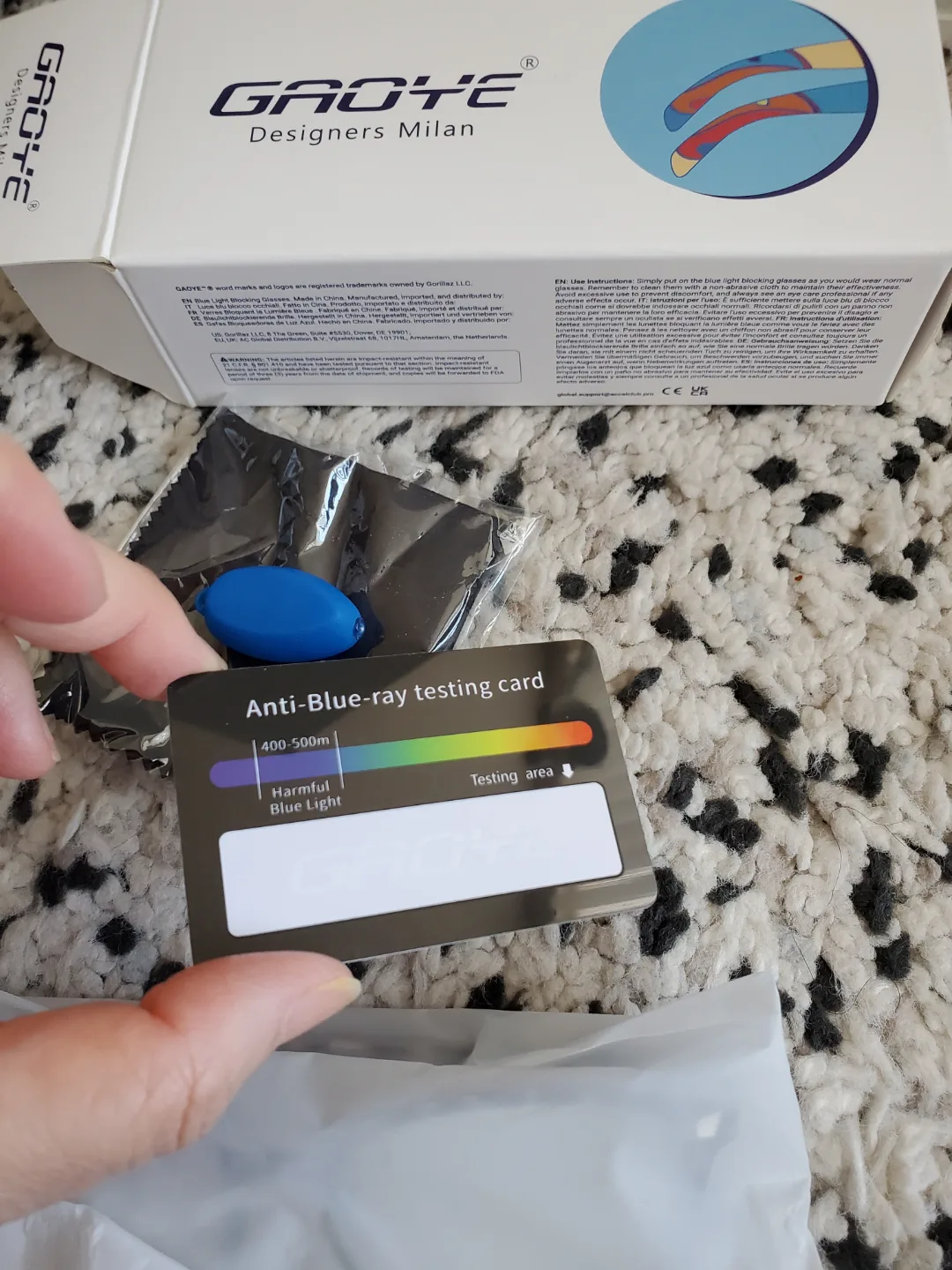 Gaoye Designers Milan Blue Light Blocking Glasses - 3 Pack image indicator(3)