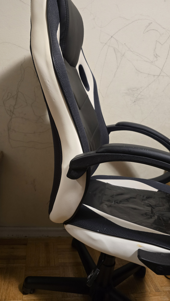 Gaming Chair - Black and White - photo 4