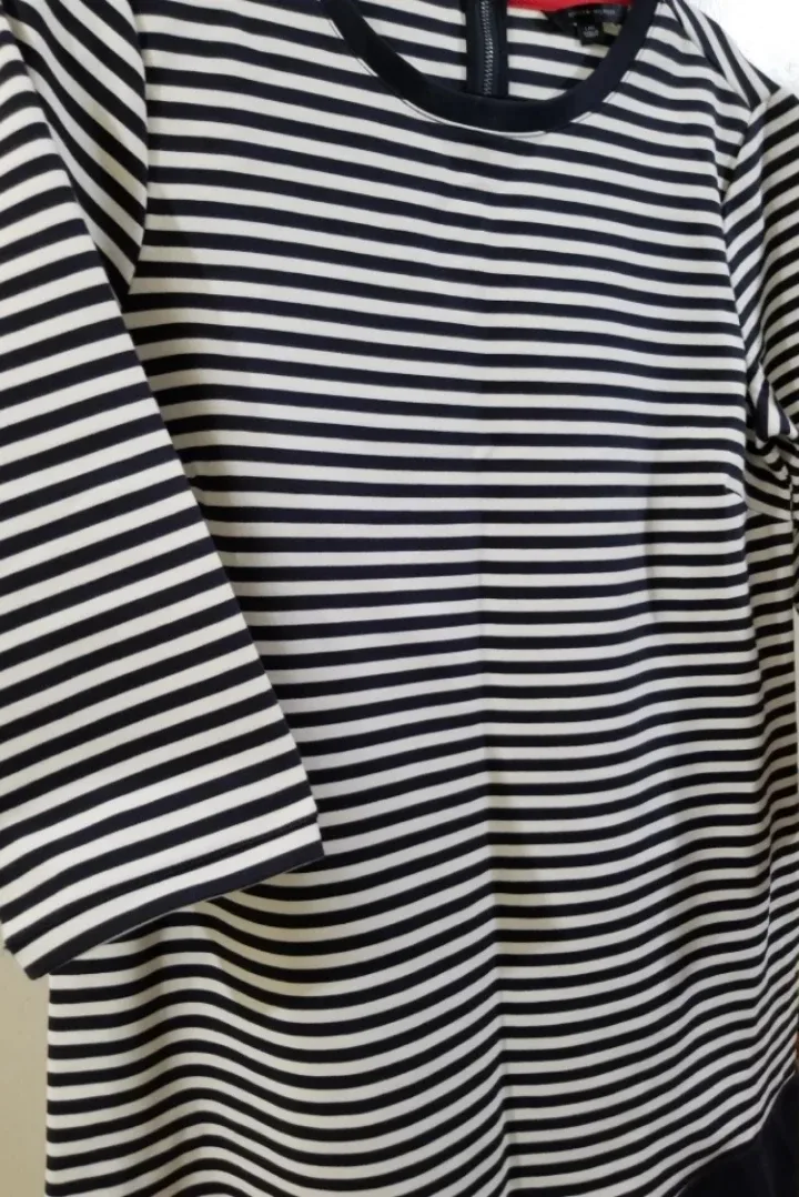 Tommy Hilfiger Striped Dress Size LG💚 image indicator(3)