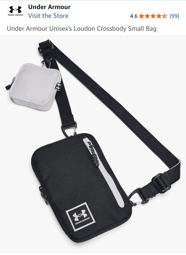 Under Armour Unisex Loudon Crossbody Small Bag - photo 2