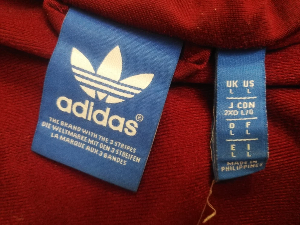 Vintage Adidas Red Track Jacket Size - Large - photo 4