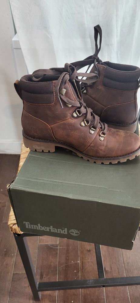 Brown Leather Timberland Hiking Boots - photo 5