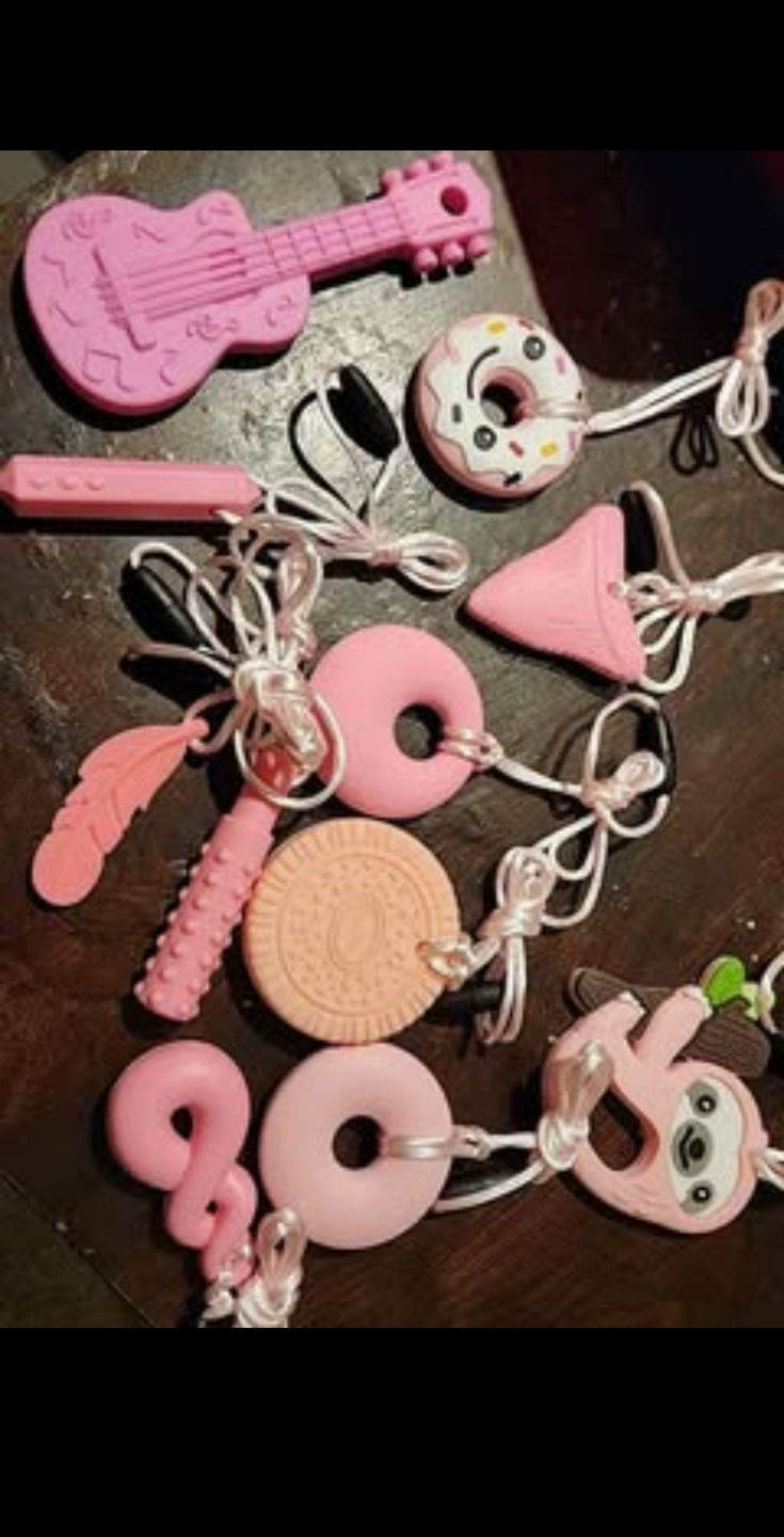 Bulk Lot of food grade Silicone charms and beads🌱