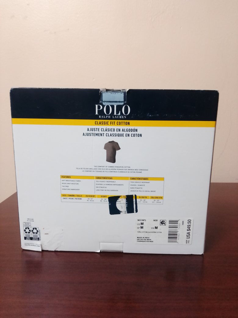 New Polo Ralph Lauren Classic Fit Cotton Crew T-Shirts (3-pack) - photo 2