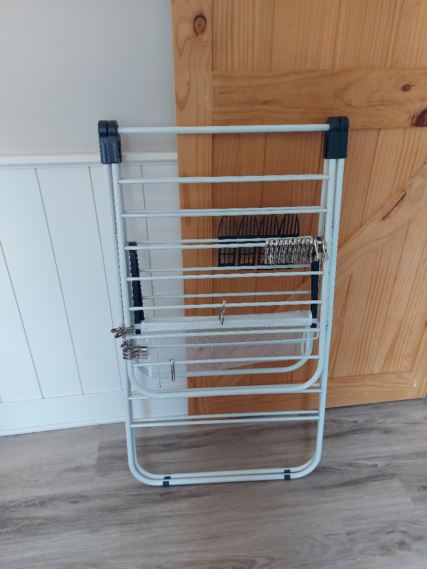 Mainstays Adjustable Clothes Drying Rack - photo 5
