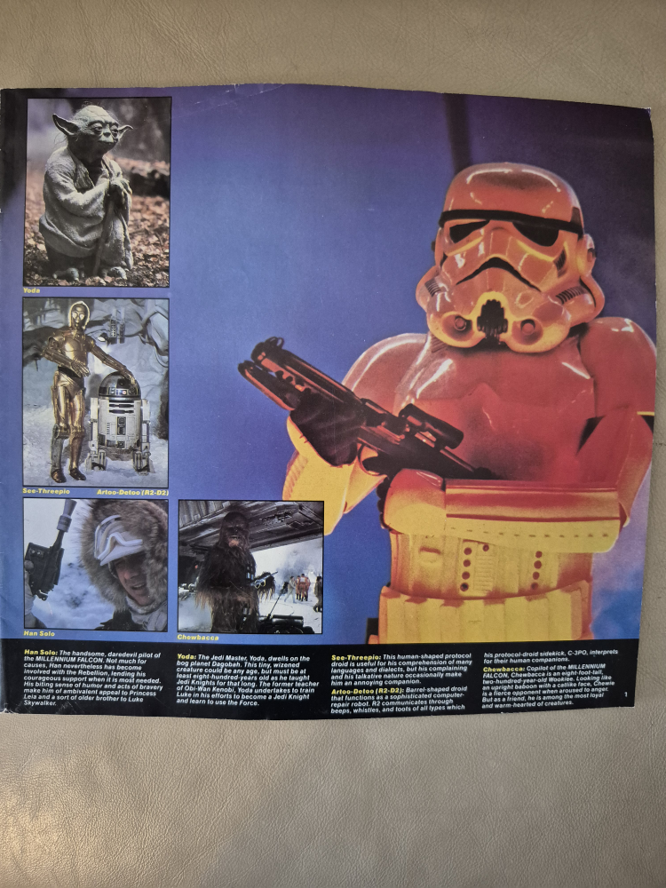 The Empire Strikes Back -  Original Soundtrack Booklet