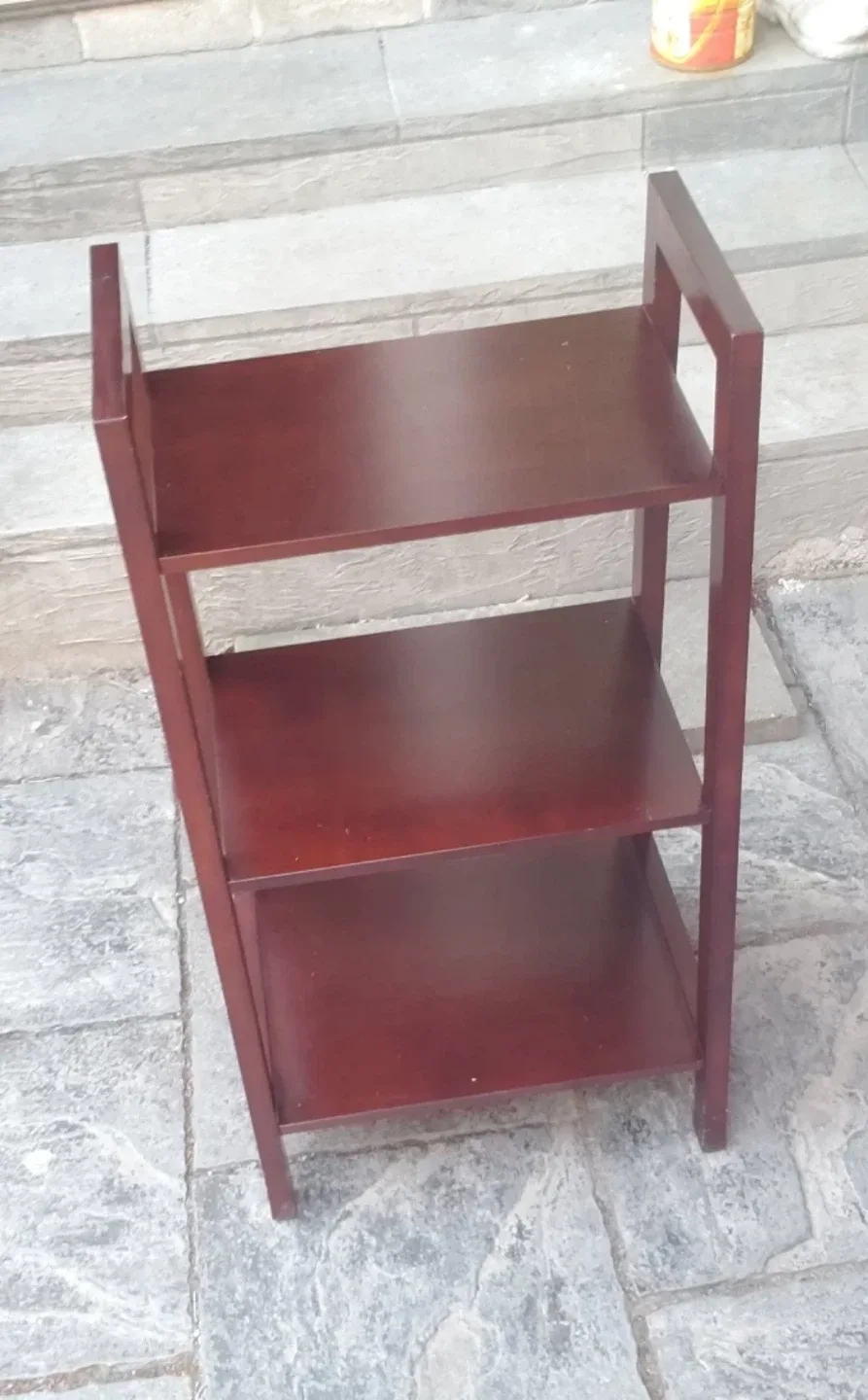 QUALITY 3 Tier Dark Brown Printer/Console/Miscellaneous Shelf image indicator(4)