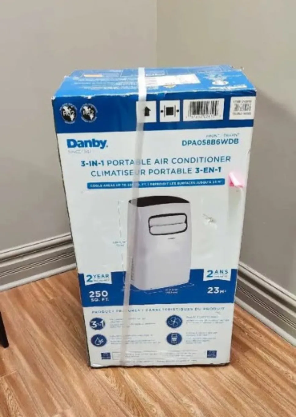 (I HAVE 2) BRAND NEW  10KBTU DANBY PORTABLE AIR CONDITIONERS.