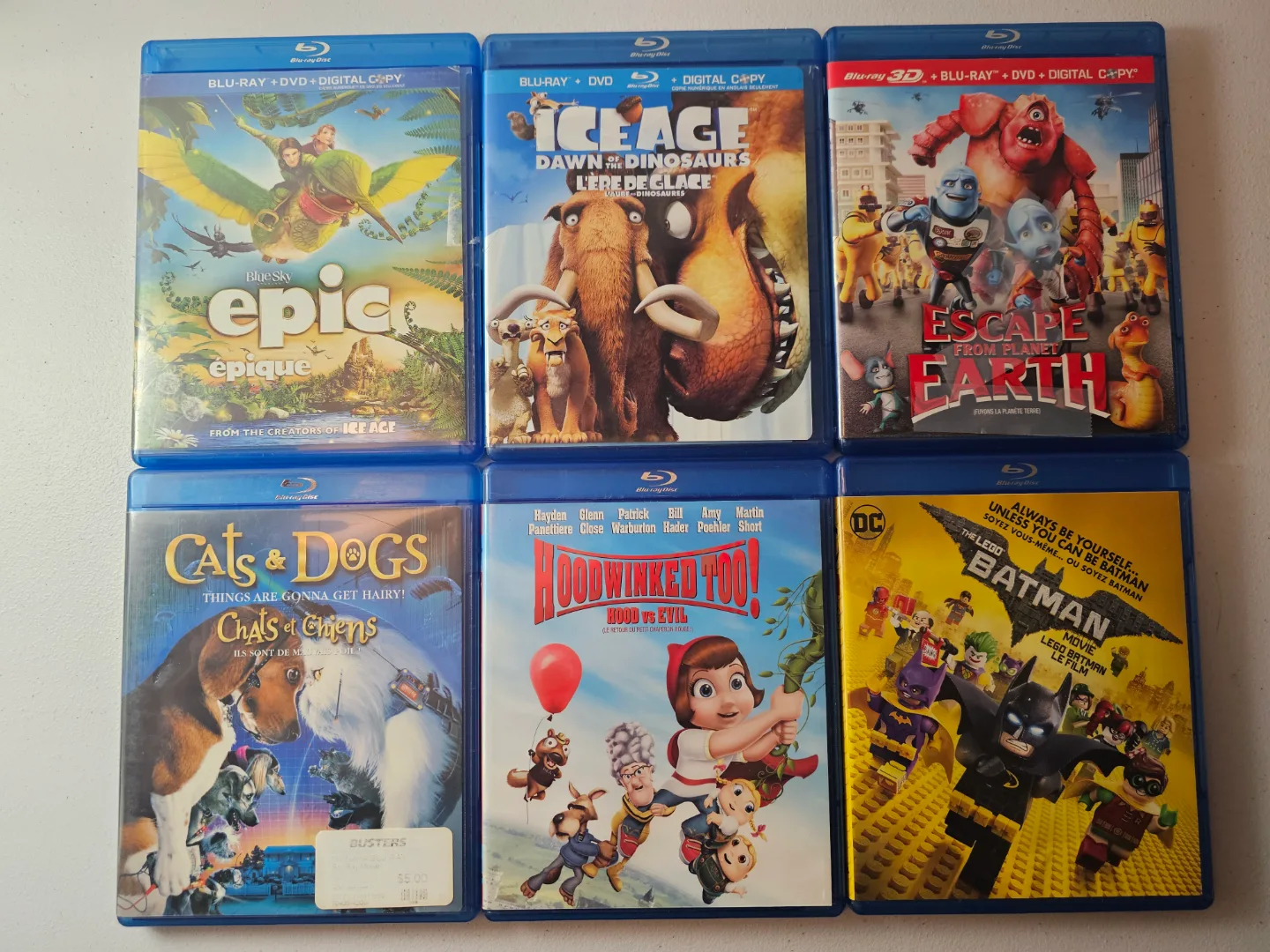 Blu-ray Bundle: Disney, Dreamworks, Illumination & More! image indicator(4)