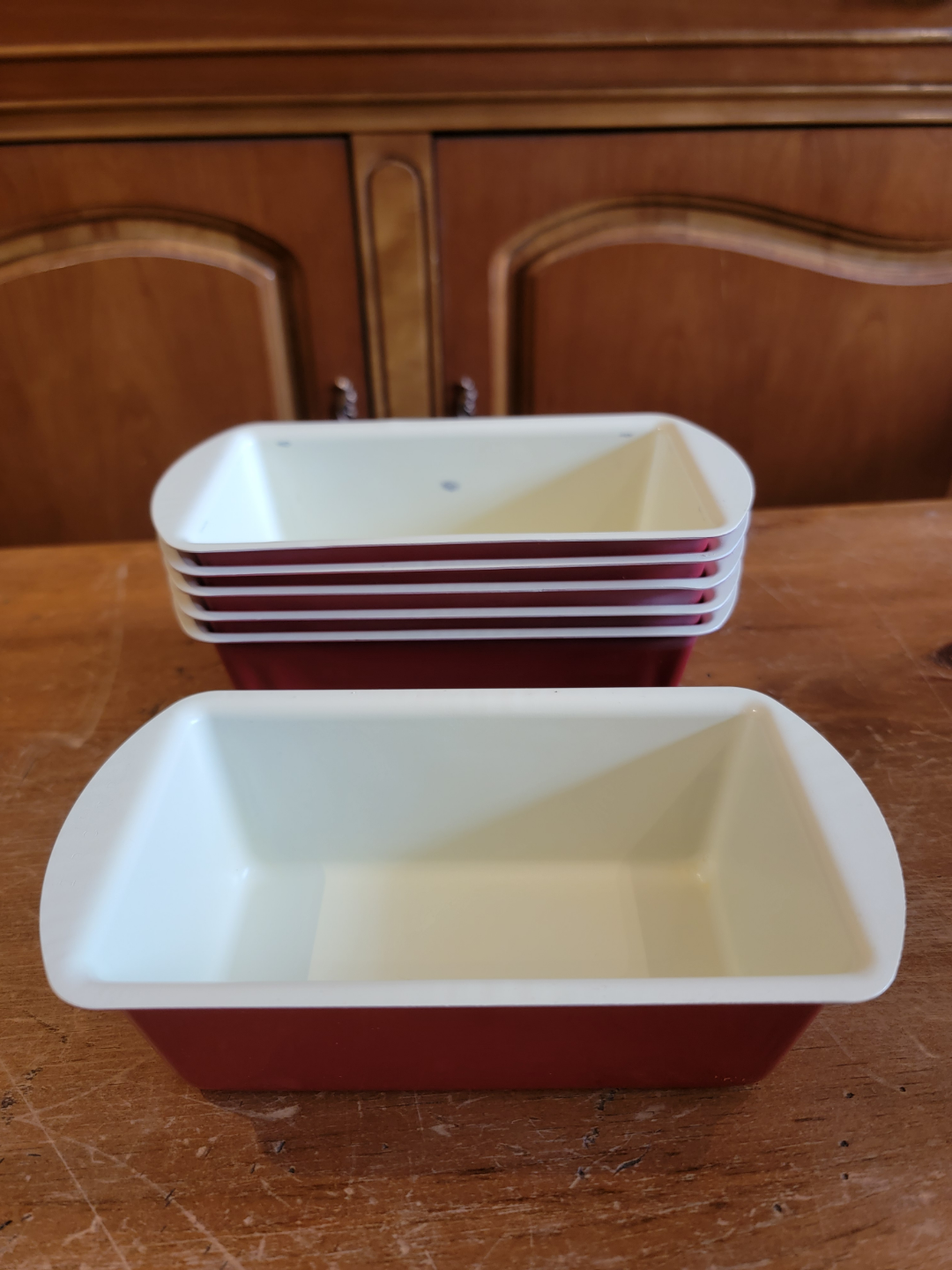 #freecycle Set of six mini loaf pans