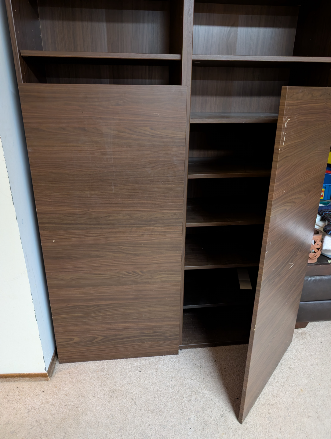 IKEA BILLY Bookcase with Doors - photo 2