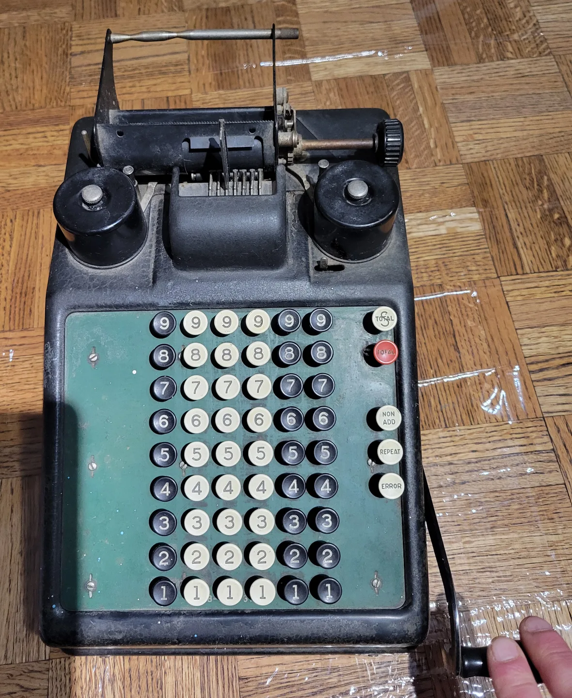 Vintage Burroughs Adding Machine image indicator(5)