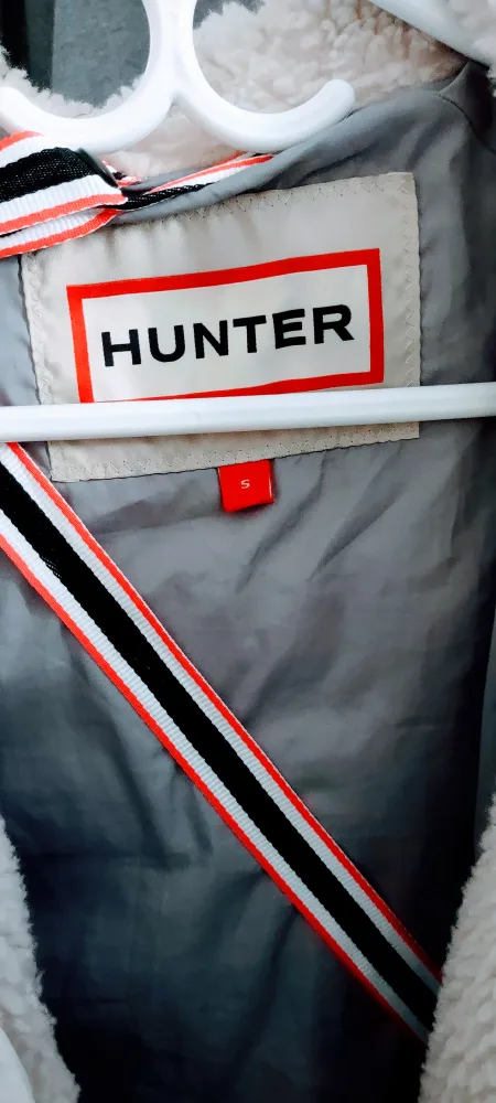 (NEW) Hunter Almond Marshmallow Mid Length Puffer Jacket - Cream image indicator(6)