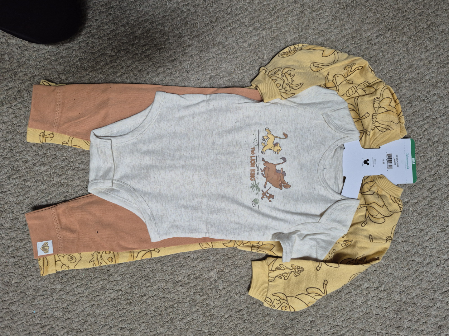 Disney Baby The Lion King 4-Piece Outfit - 18M - photo 2