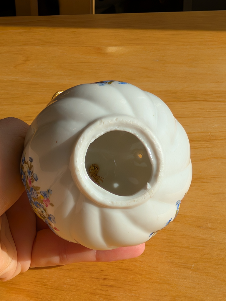 Vintage Pomander Potpourri Holder 💚 - photo 2