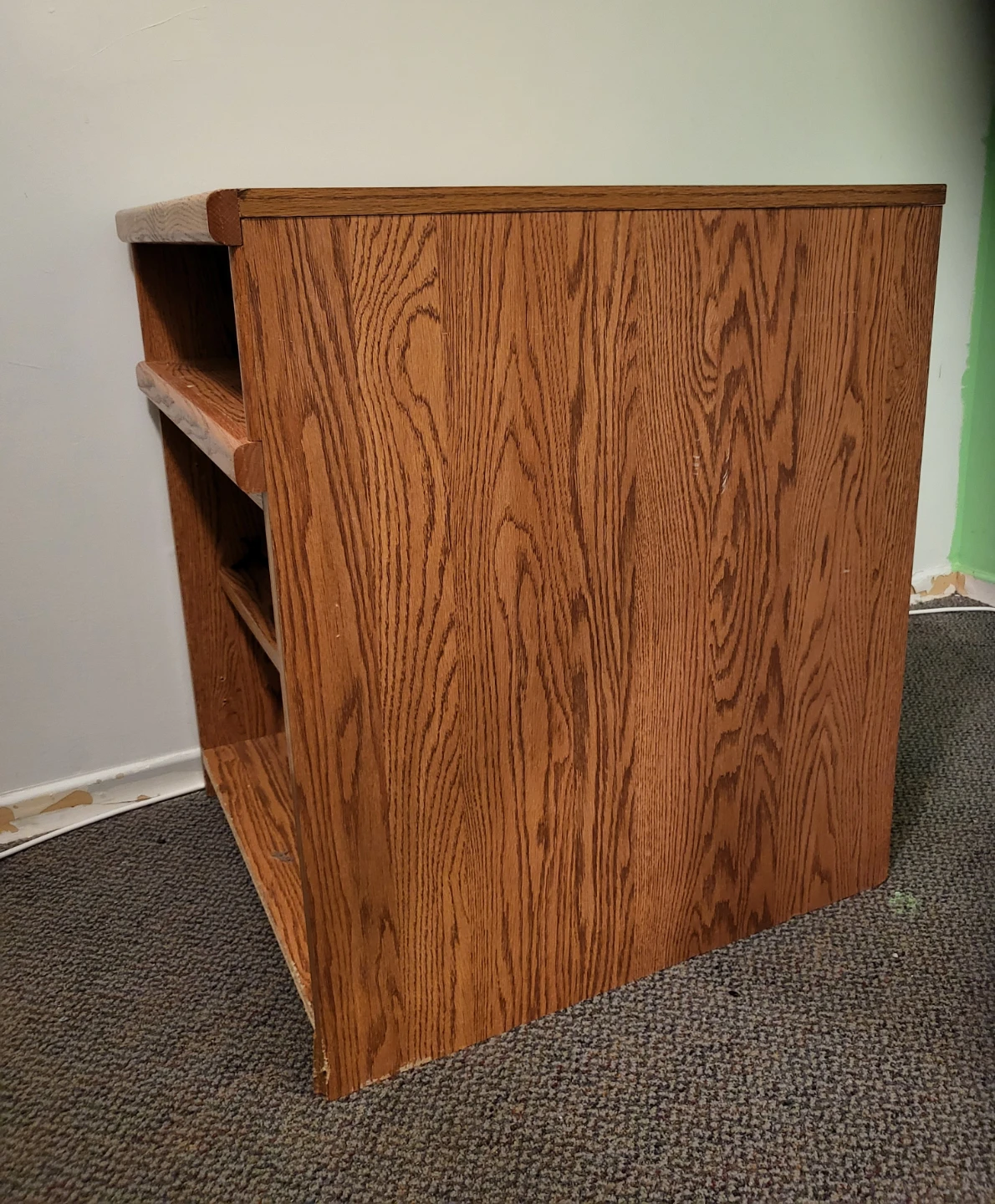 Oak Wooden Storage Unit- FREE - photo 2
