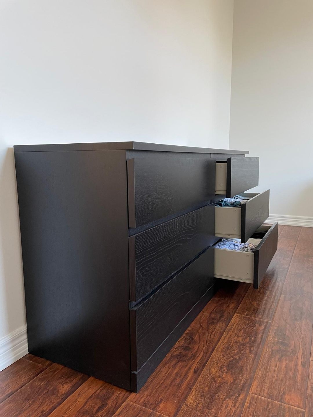 IKEA MALM 6-Drawer Dresser - Black-Brown - photo 5