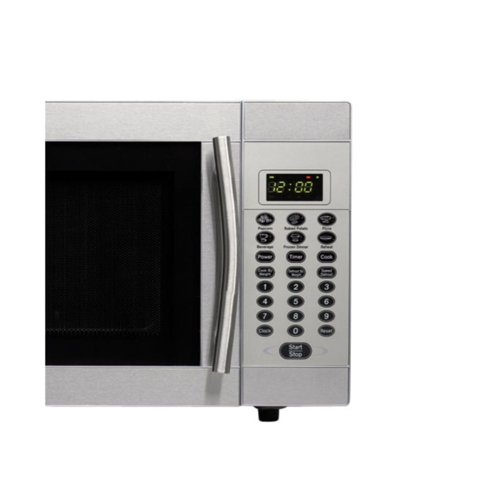 Silhouette Stainless Steel Microwave - photo 2