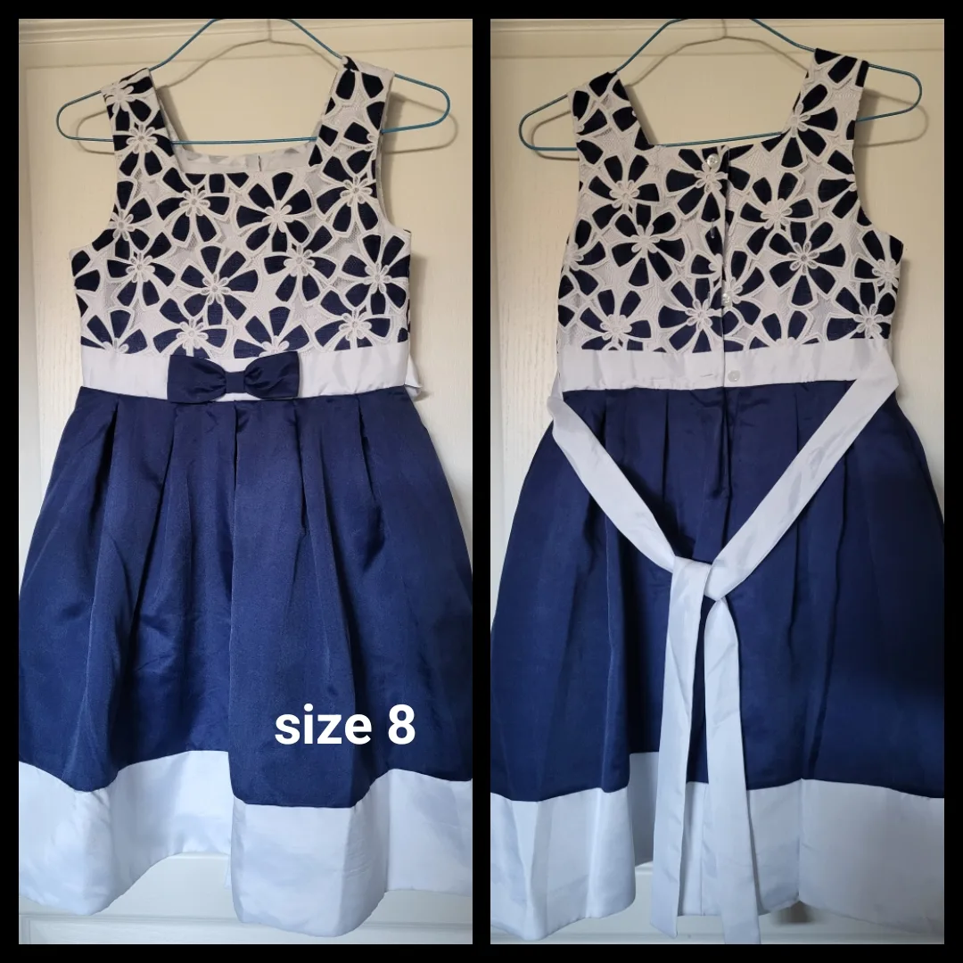 Girls' Dresses Bundle - Sizes 5, 8, & 10 thumbnail