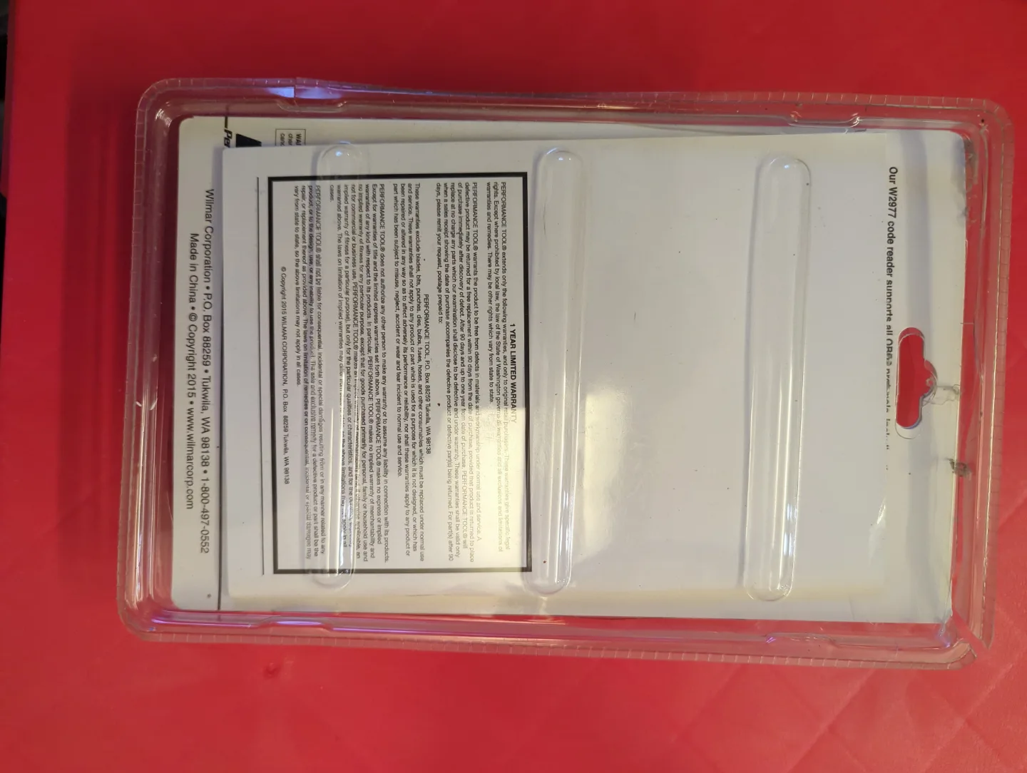 Performance Tool W297 OBDII CAN Diagnostic Scan Tool💚 image indicator(2)