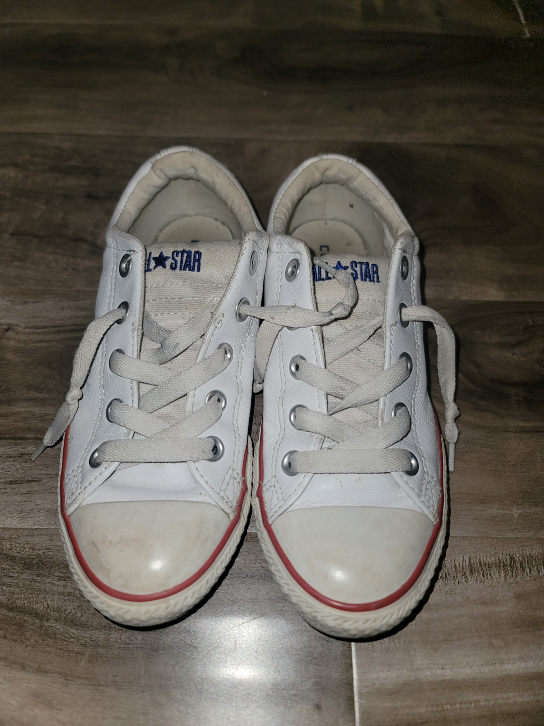 Converse Leather Sneakers - White