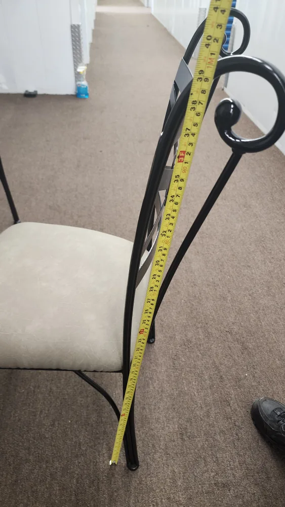 Glass-top dining table set with four chairs image indicator(8)