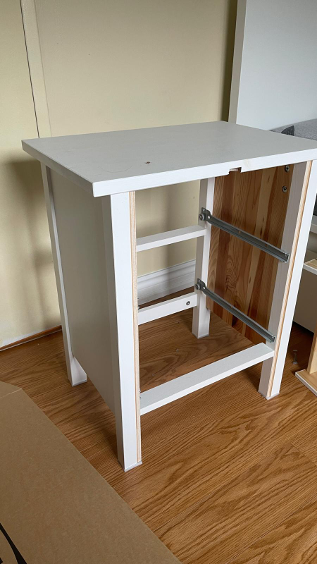 BRAND NEW IKEA HEMNES Two-Drawer Nightstand - Unassembled - photo 4