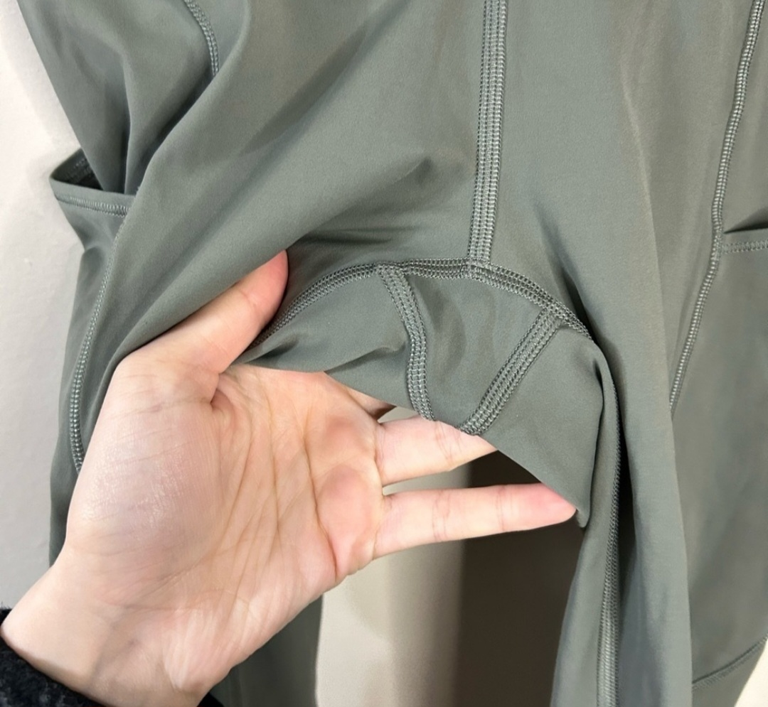 Lululemon Fast & Free Crop II ✨️Sage Green - photo 5