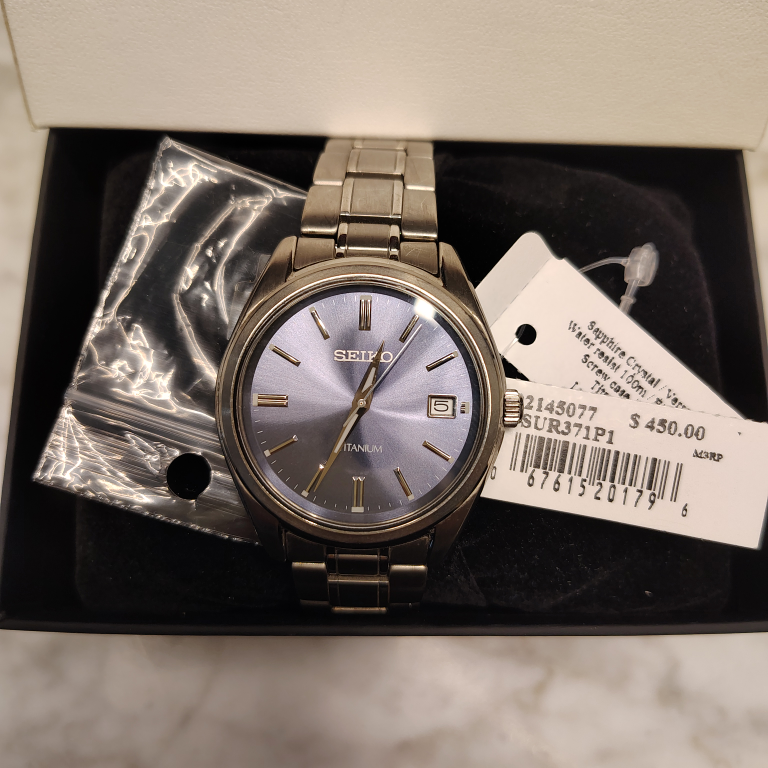 Seiko Men's Titanium Watch