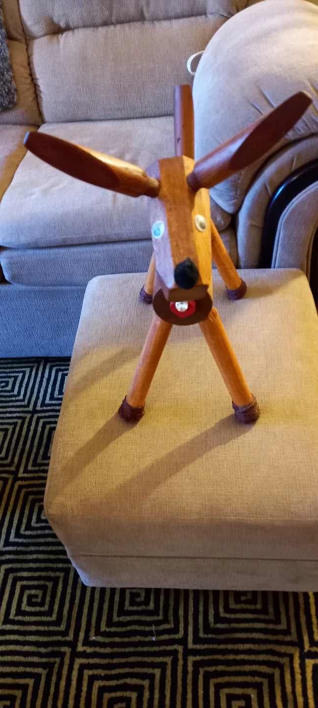 Cute Wooden deer image indicator(2)