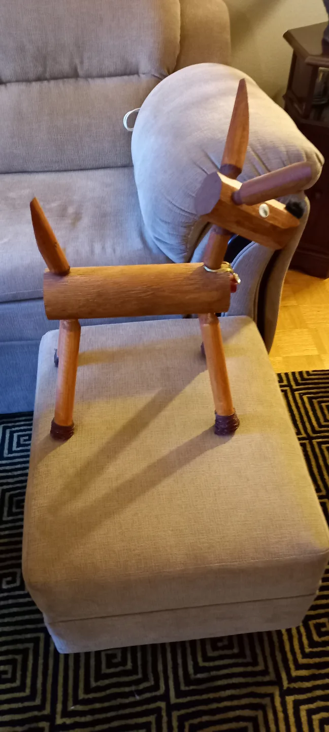 Cute Wooden deer image indicator(3)