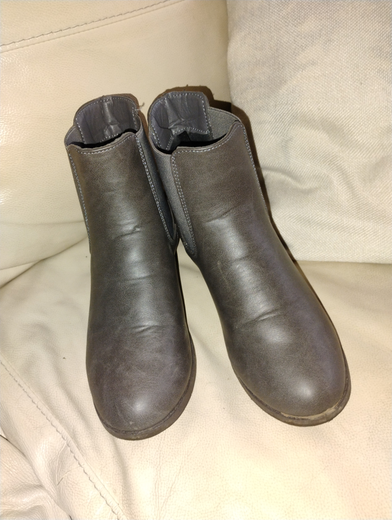 Women's Grey Ankle Boots
