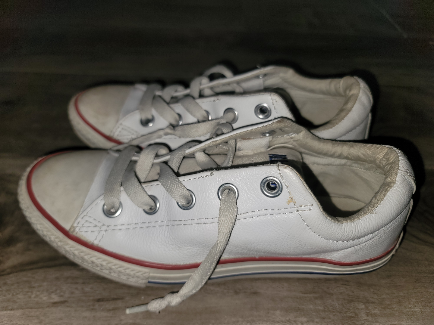 Converse Leather Sneakers - White - photo 2