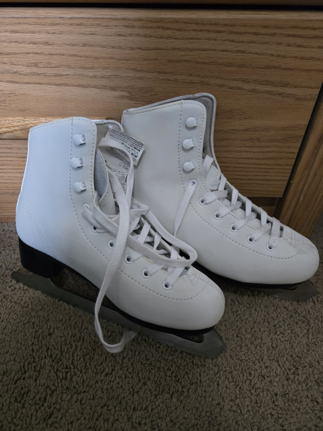 White Figure Skates