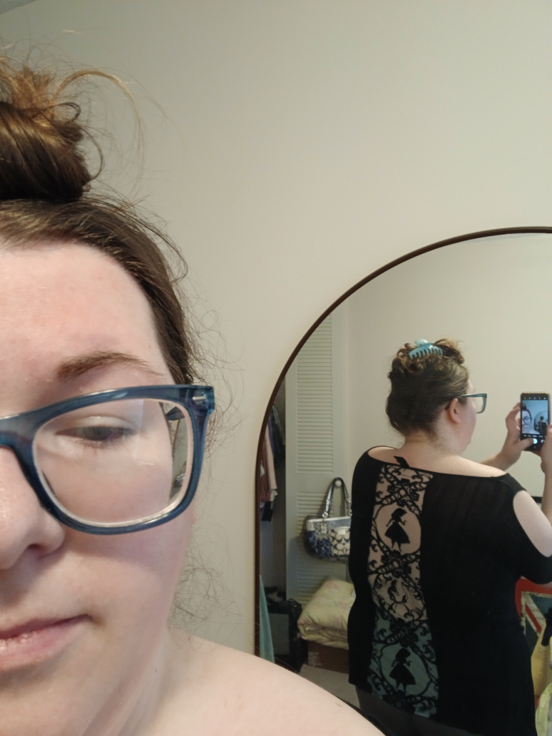 Alice in Wonderland Cold Shoulder Top - photo 3