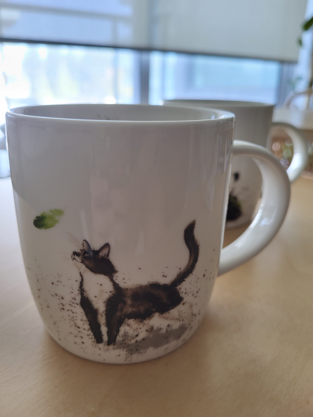 Stokes Panda and Cat Mugs Set of Two - photo 2