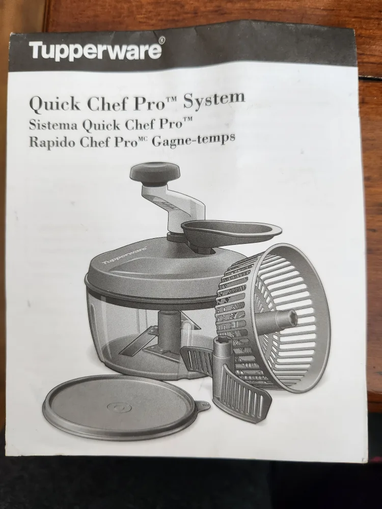 Tupperware Quick Chef Pro System - Brand New in Box! image indicator(4)