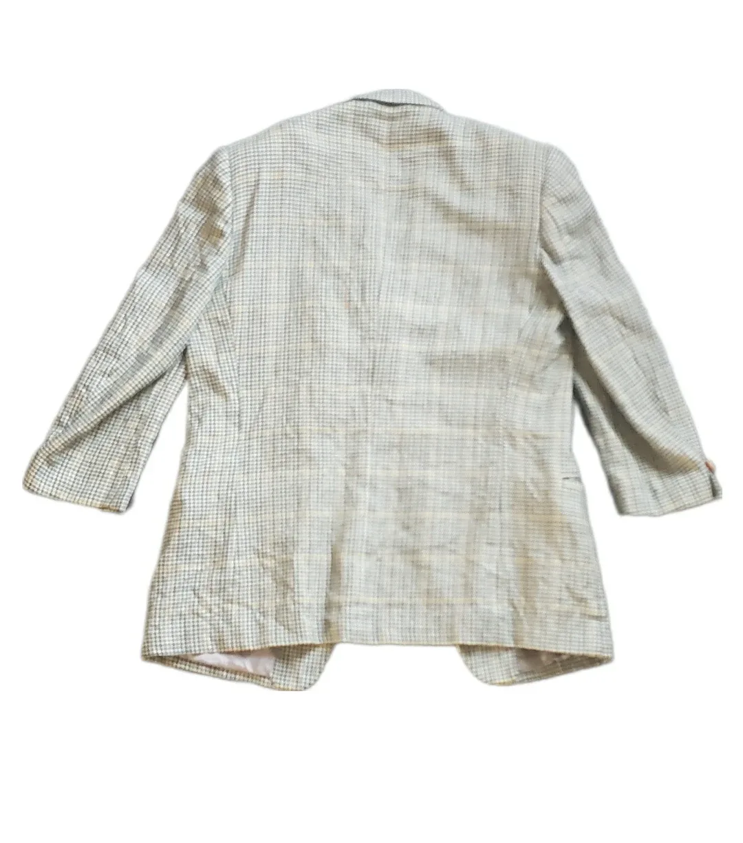 Vintage Versace Houndstooth Blazer - 80s Designer Gem image indicator(3)