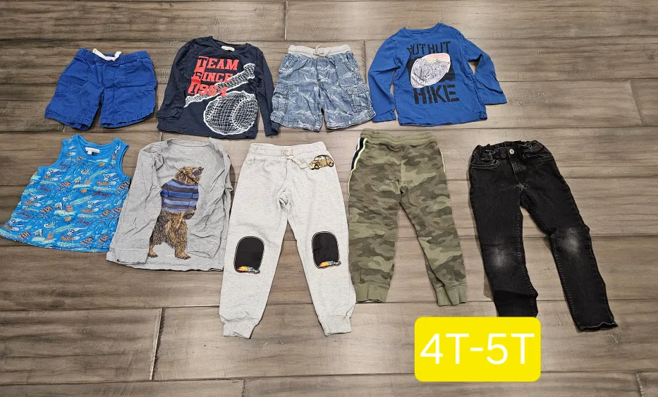 Boy's Clothing Bundle - Size 4T-5T image indicator(2)