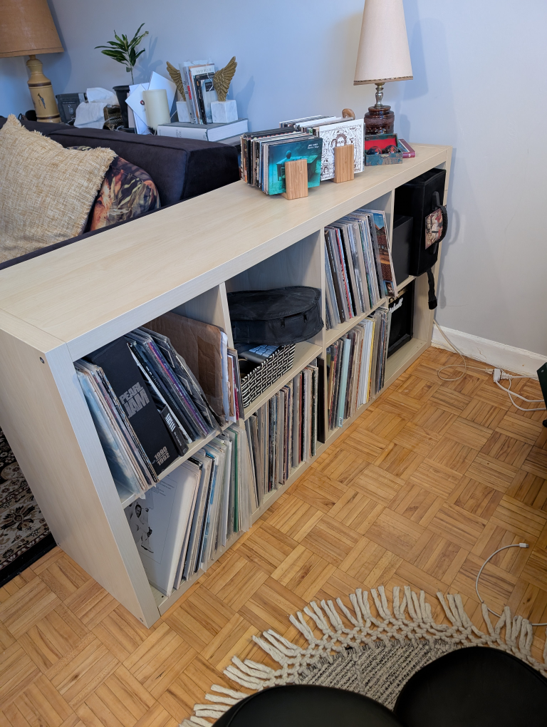 IKEA Kallax 8 cube shelf unit