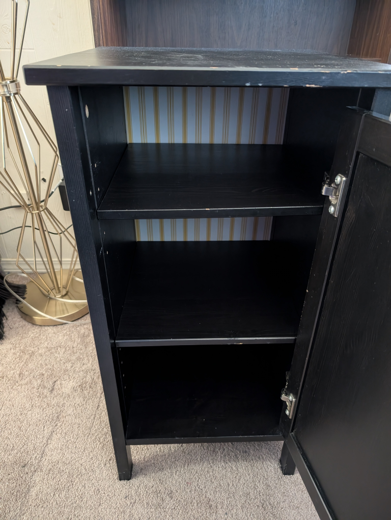 night stand book shelves small appliances - photo 2